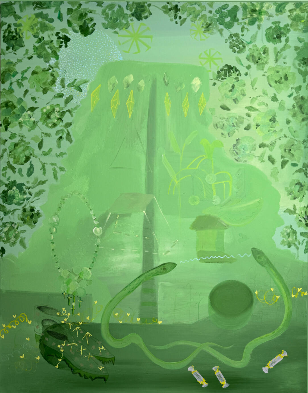 The Vampire Shoes in the Aries full moon